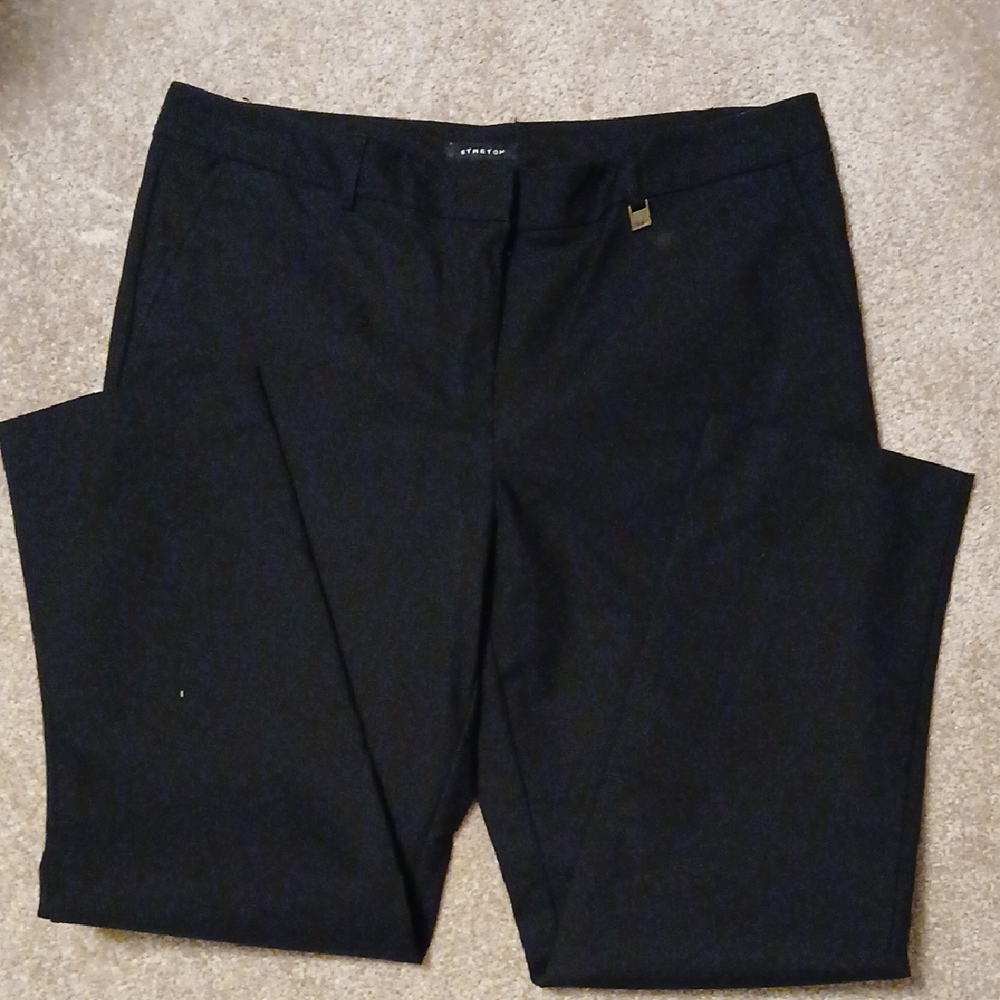 Jones New York Classic Black Trousers